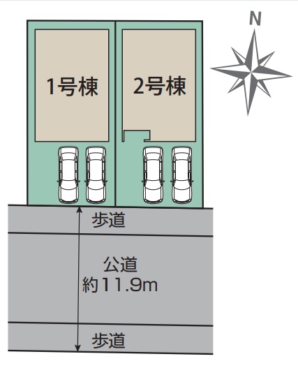 新築住宅　東浦町石浜吹付　2号棟