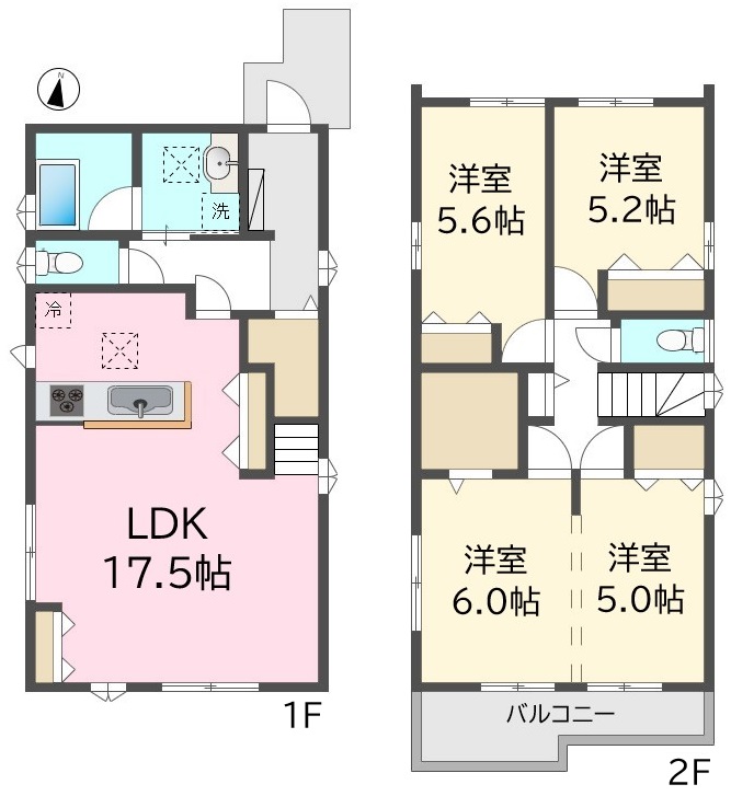 新築住宅　東浦町森岡上割木【2号棟】