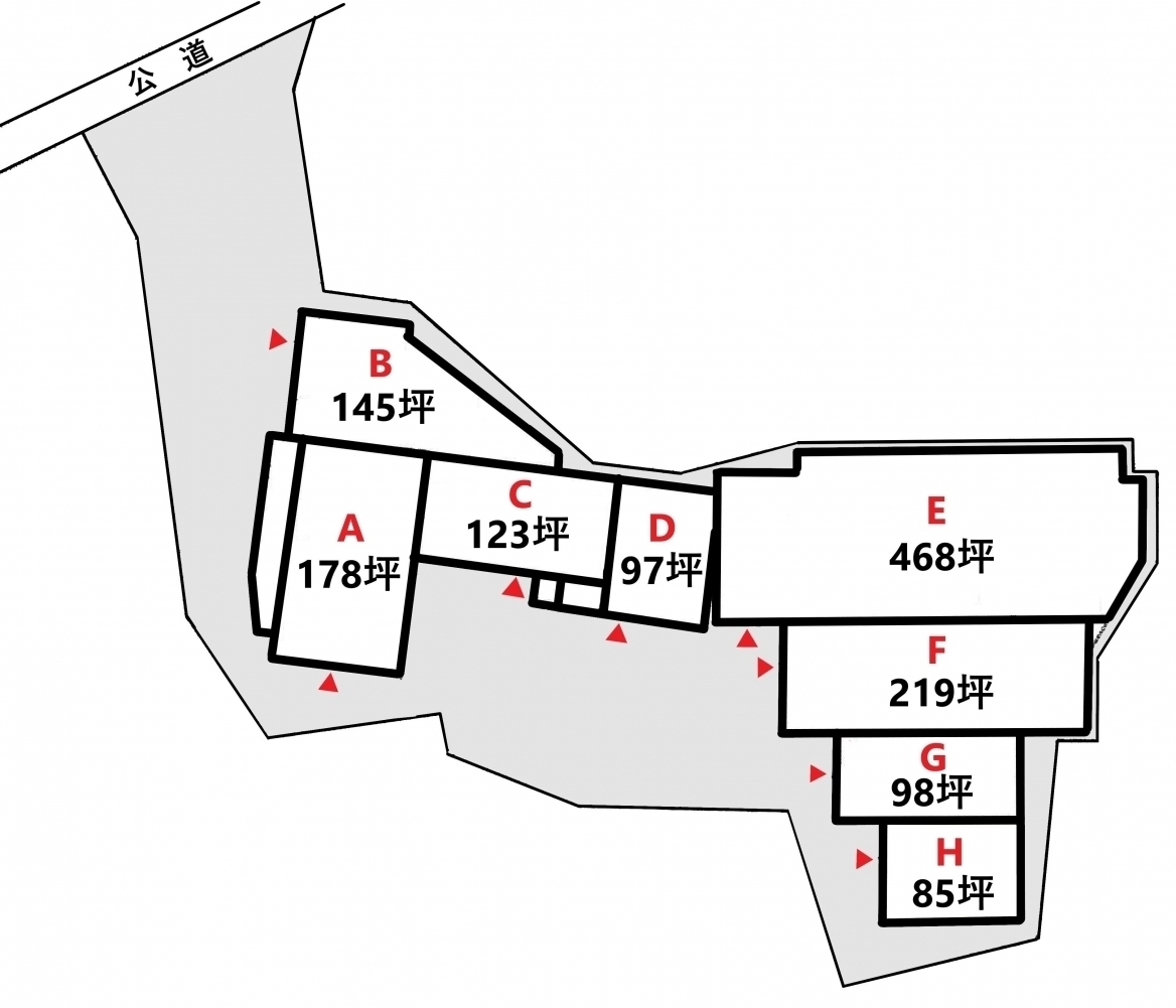 常滑市千代に貸倉庫・貸工場が出ました！